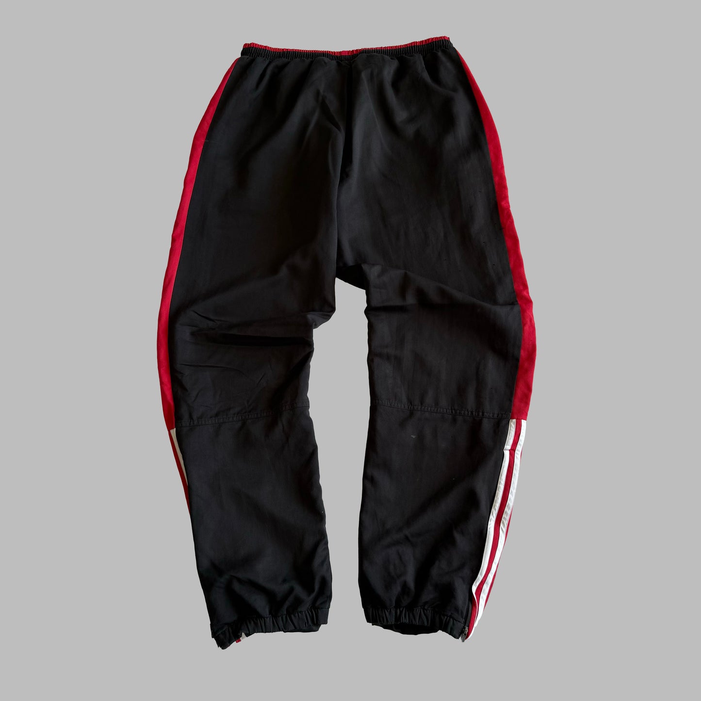 90s Adidas Baggy Track Pants - Medium