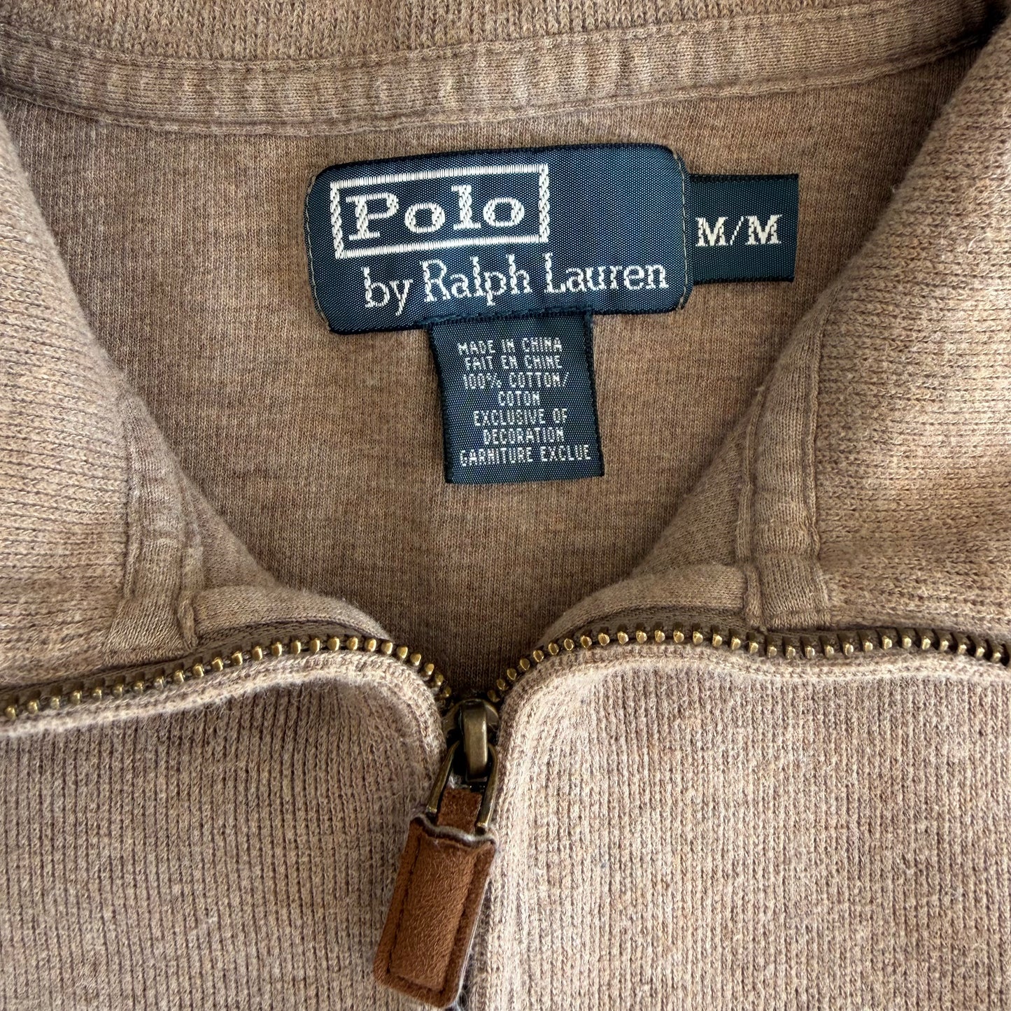 90s Polo Ralph Lauren Quarter Zip - M