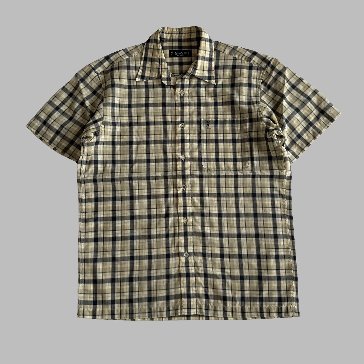YSL Button Up Shirt - Medium