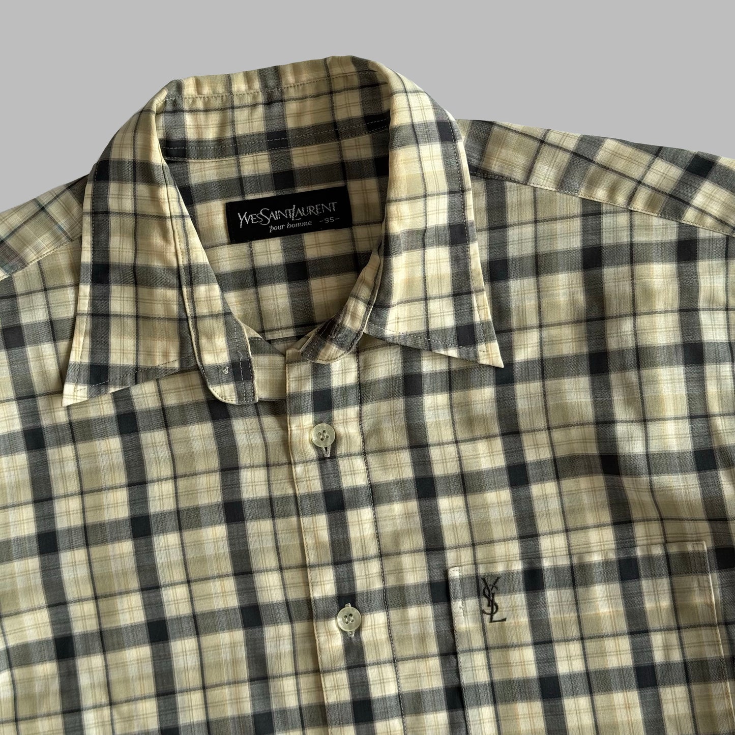 YSL Button Up Shirt - Medium