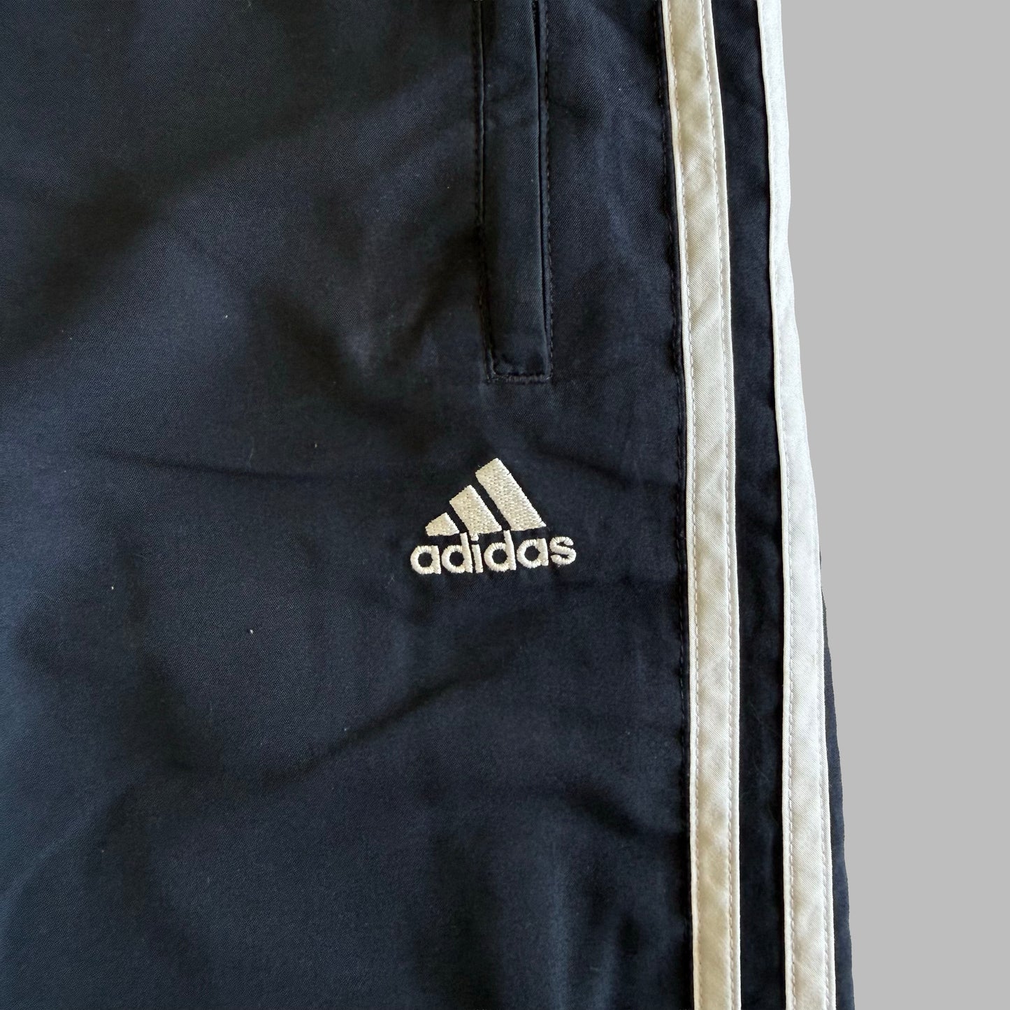 00s Adidas Wide Leg Track Pants - Large