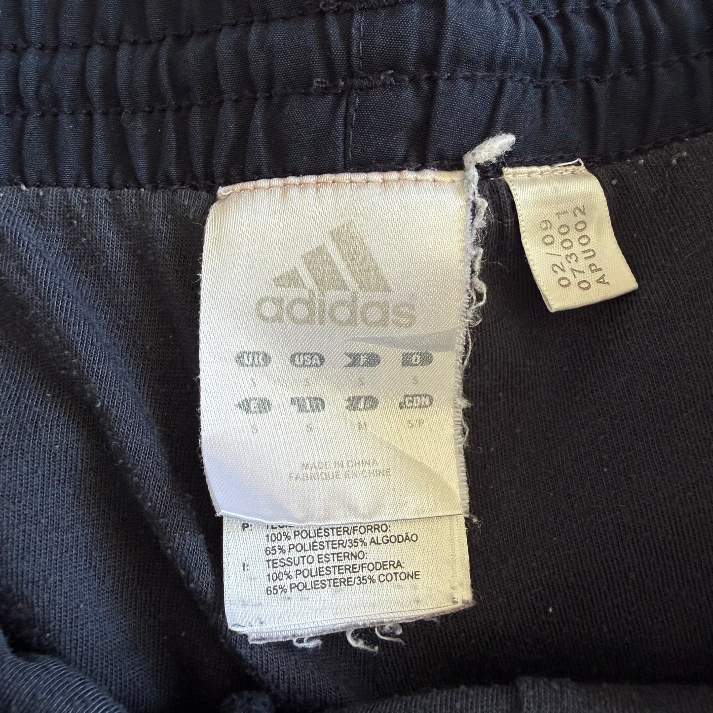 00s Adidas Wide Leg Track Pants - Large