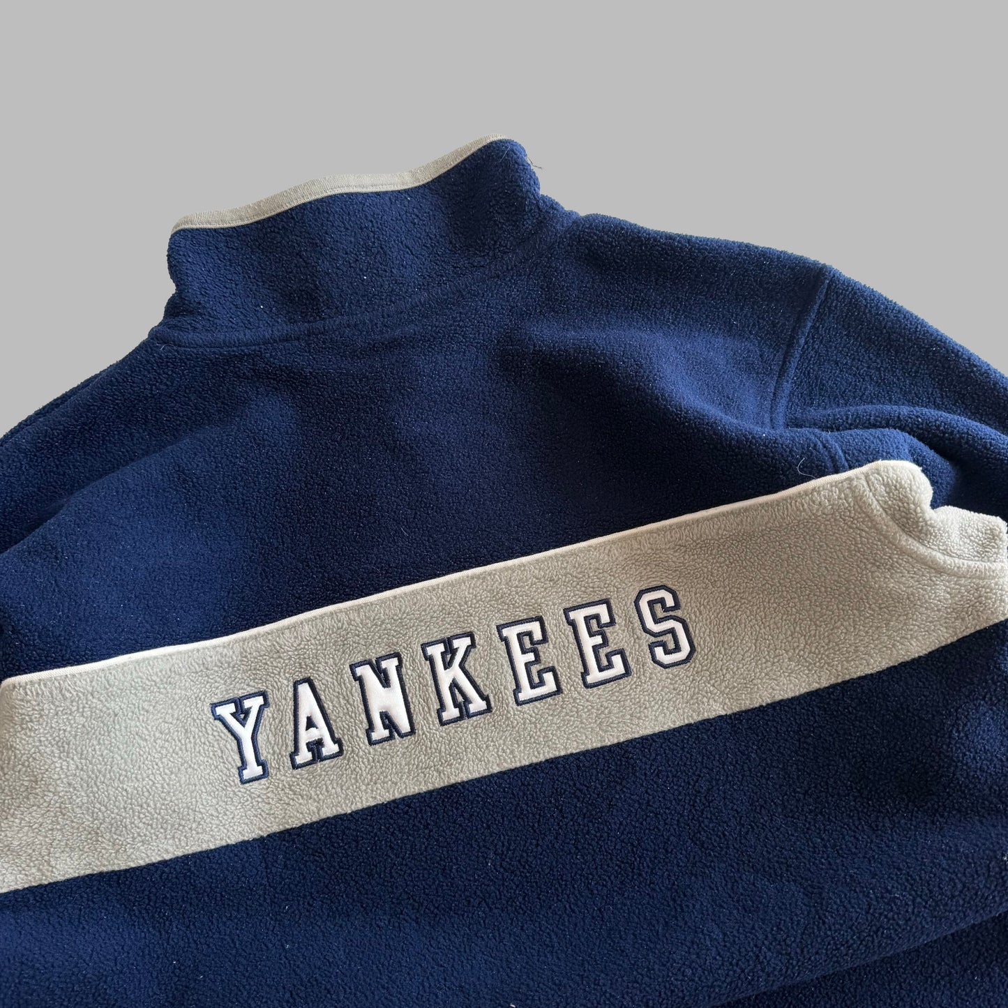 90s Nike Team Yankees Panelled Fleece - M
