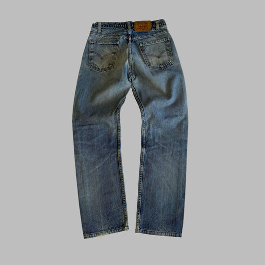 90s Levis 505 Paper Tag Straight Leg Jeans - 31 x 34