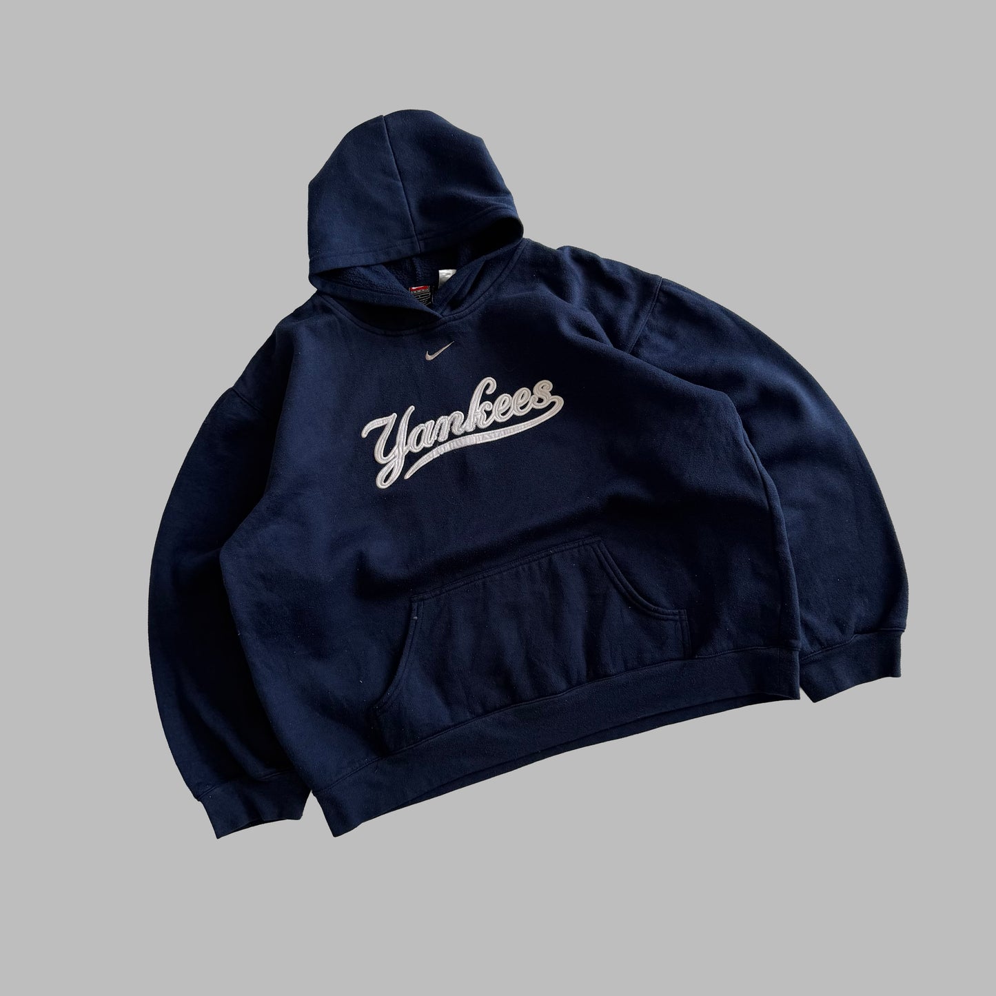 90s Nike Team Yankees Hoodie - L