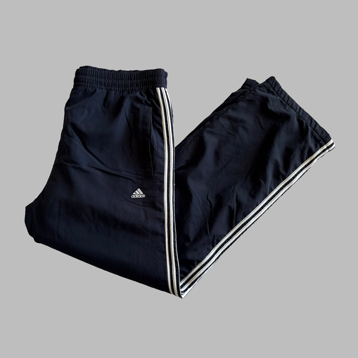00s Adidas Baggy Track Pants - Large