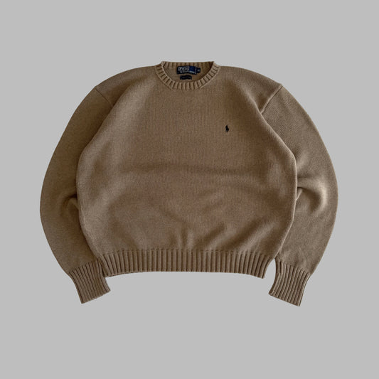 90s Polo Ralph Lauren Cotton Heavy Knit - XL