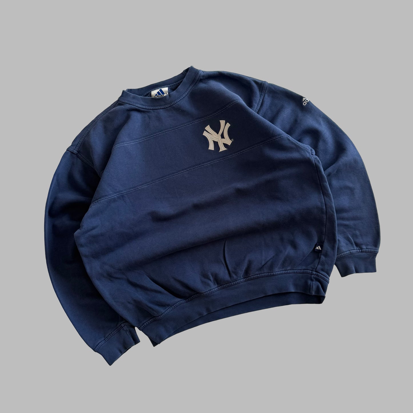 90s Adidas Yankees Sweatshirt - M