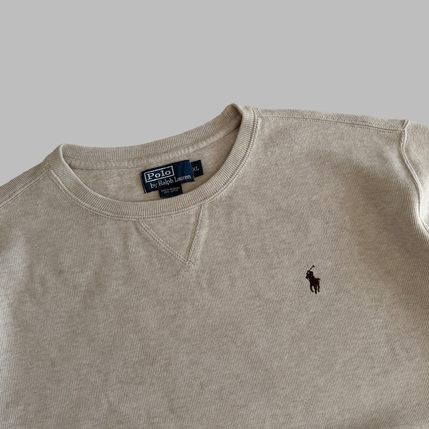 90s Polo Ralph Lauren Cotton Pull Over - XL