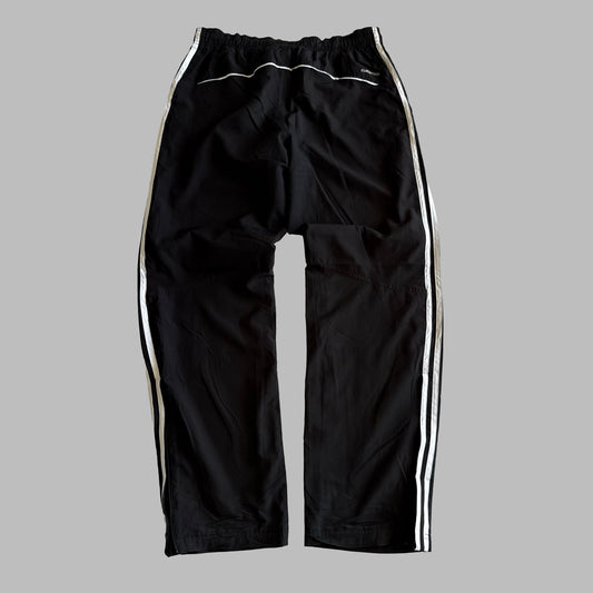 00s Adidas Wide Leg Track Pants - Medium