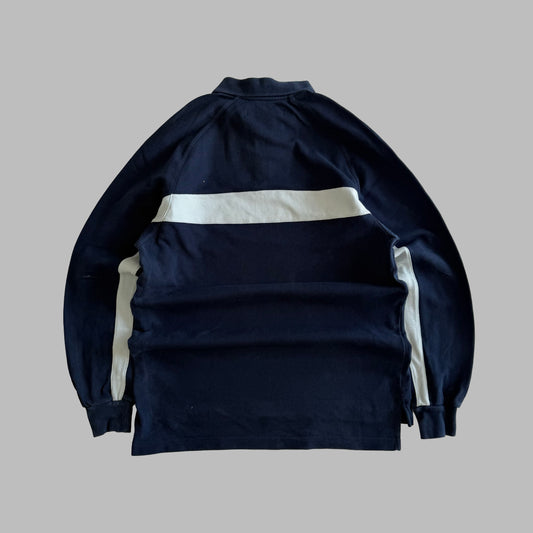 Y2K Nike Golf Striped Quarter Zip Pullover - S
