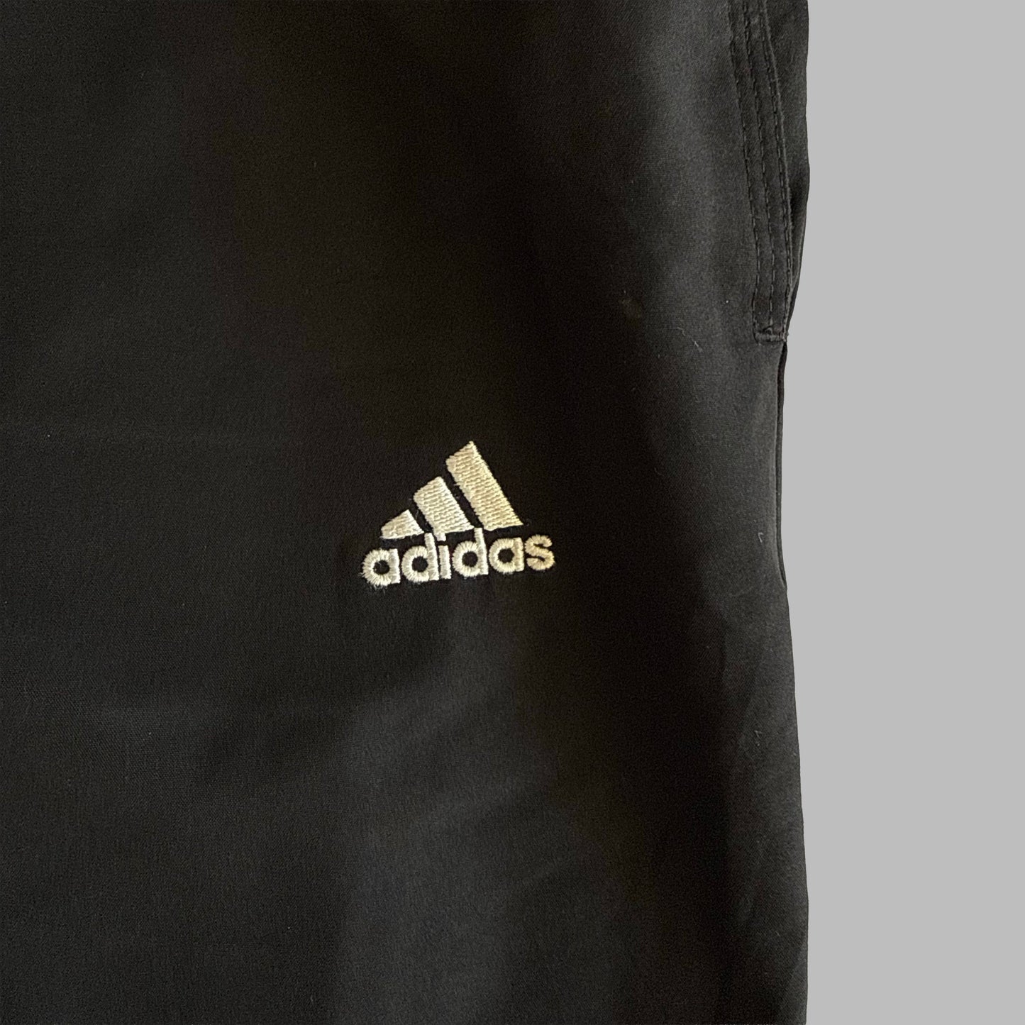 00s Adidas Wide Leg Track Pants - Medium