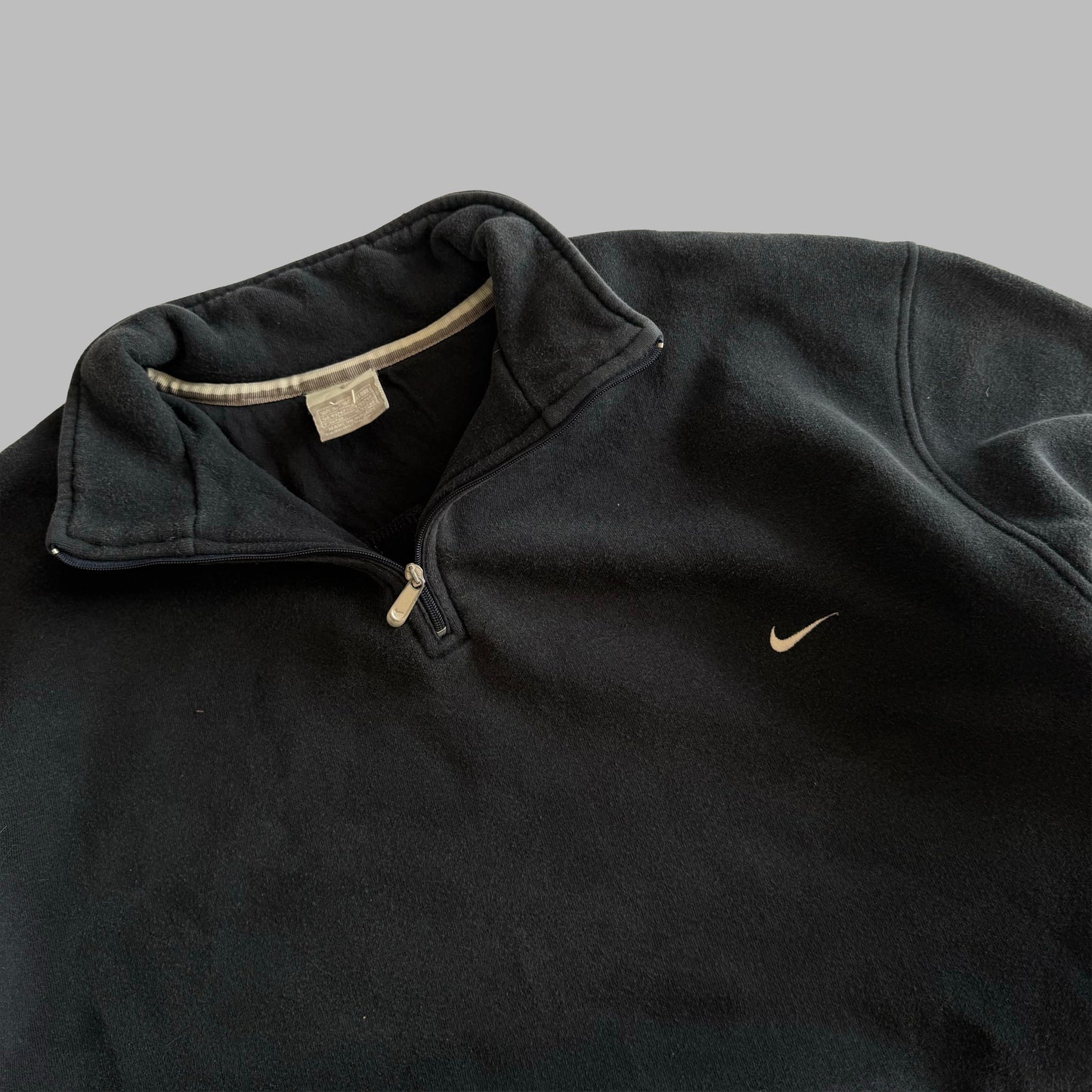 Y2K Nike Single Swoosh Quarter Zip - XL