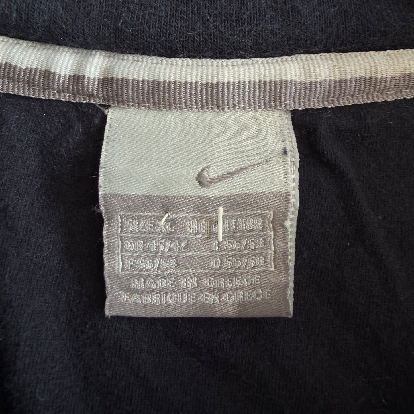 Y2K Nike Single Swoosh Quarter Zip - XL