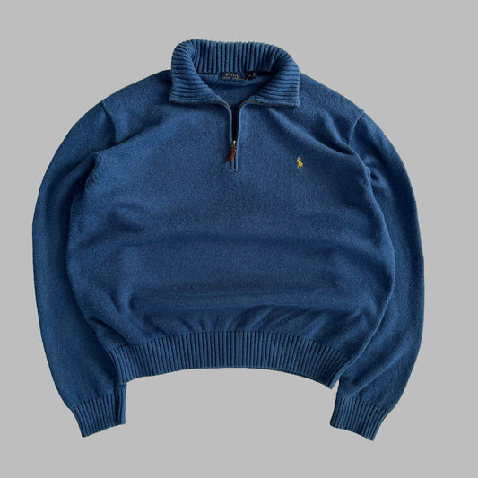 Polo Ralph Lauren Striped Quarter Zip - XL