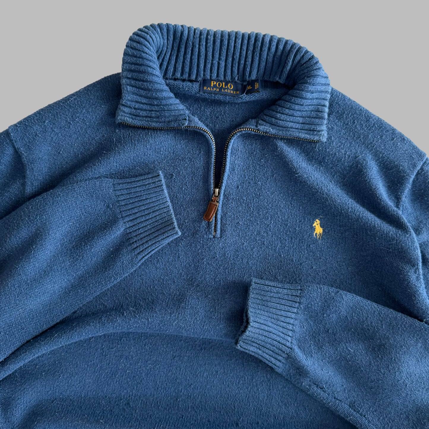 Polo Ralph Lauren Striped Quarter Zip - XL