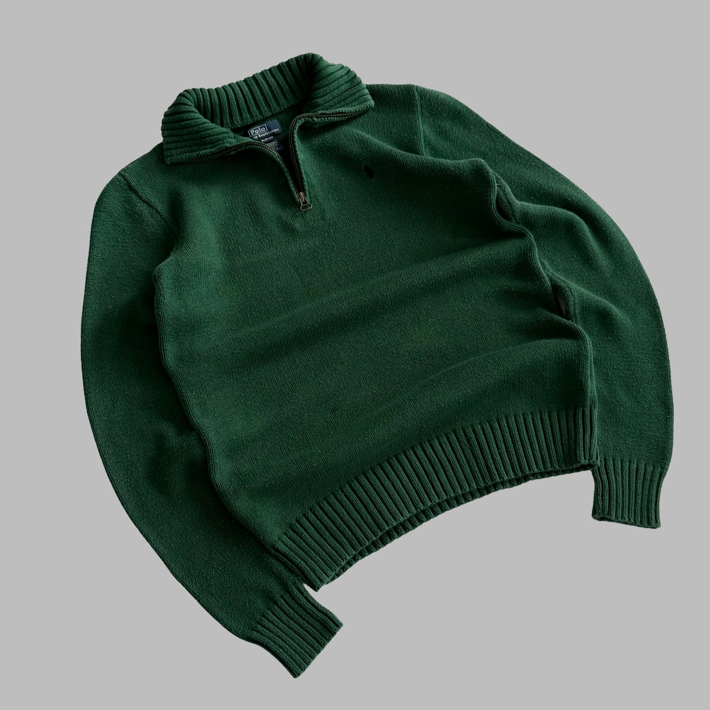 Y2K Polo Ralph Lauren Quarter Zip - S