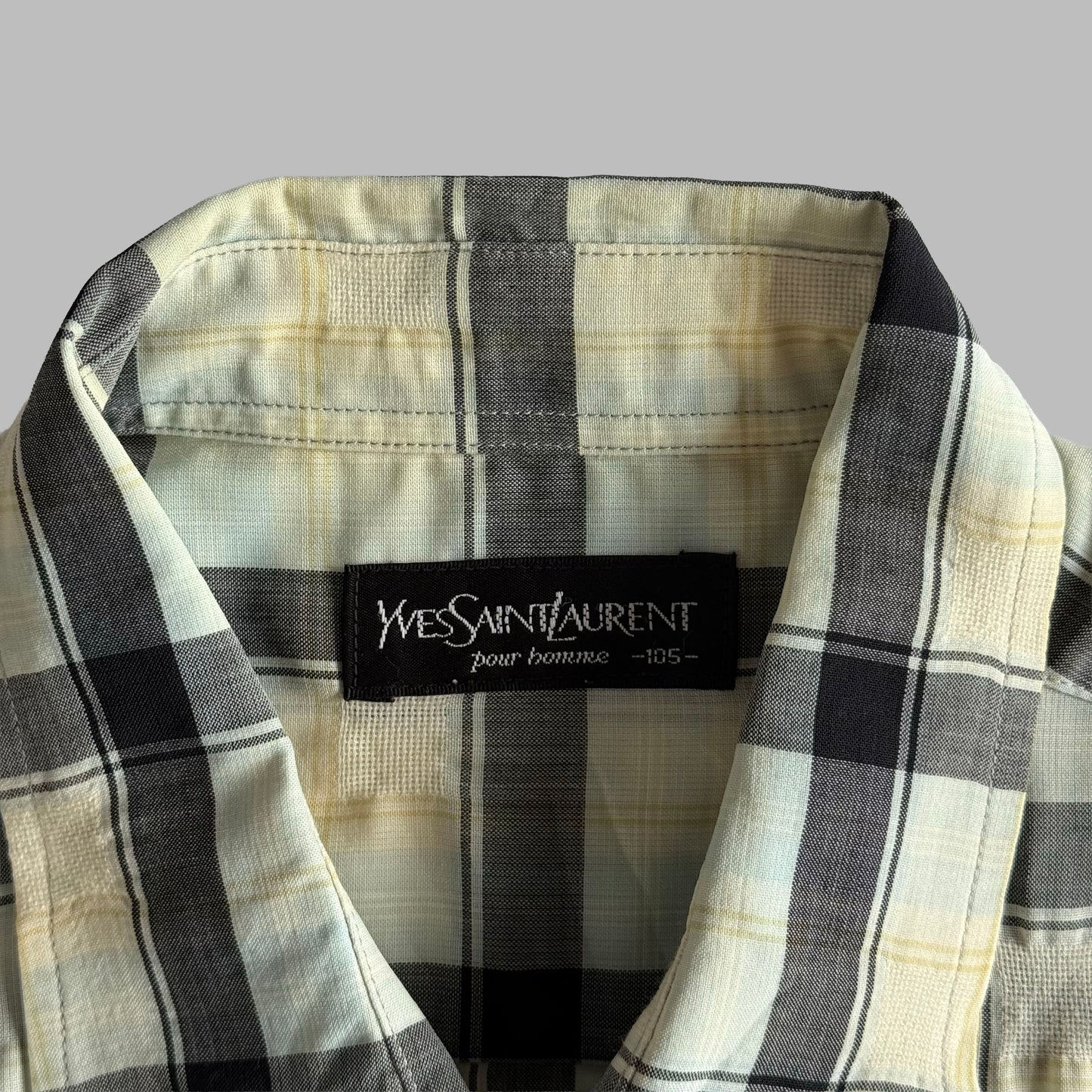 YSL Button Up Shirt - Large