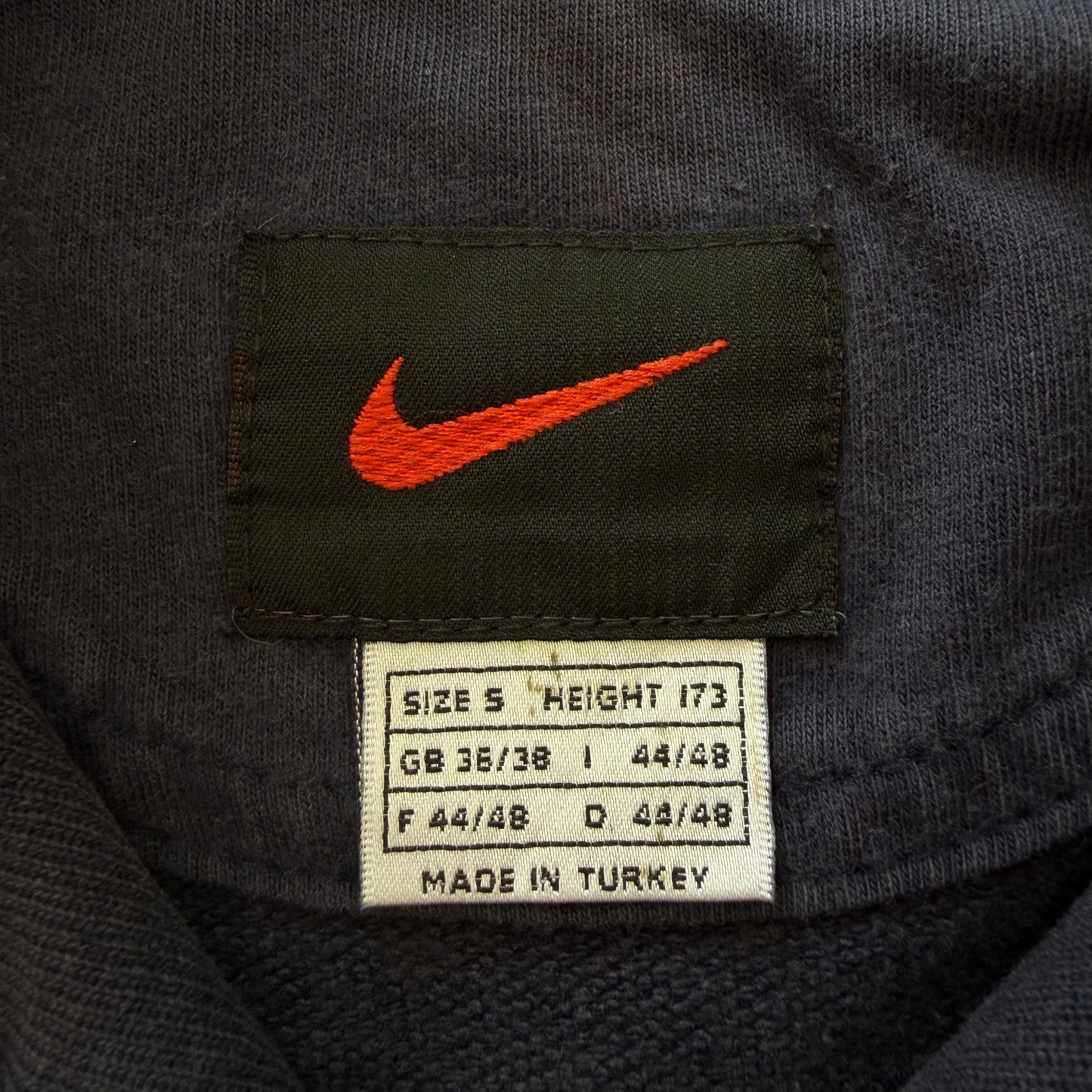 Y2K Nike Single Swoosh Quarter Zip - S