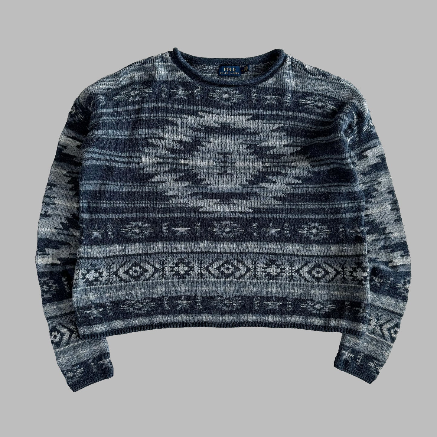 Polo Ralph Lauren Aztec Knit Sweater - M
