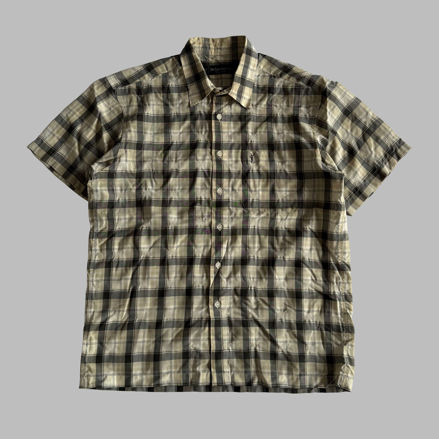 YSL Button Up Shirt - Medium