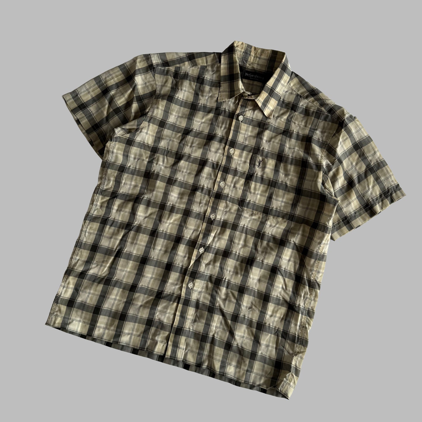 YSL Button Up Shirt - Medium