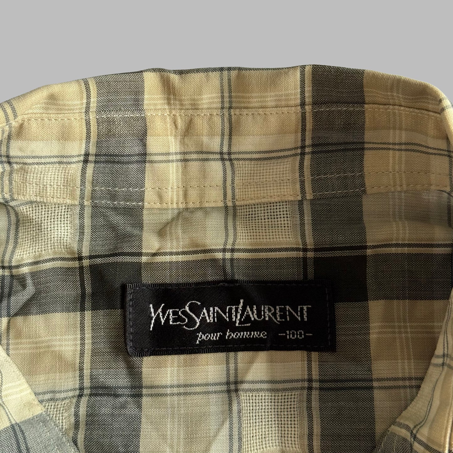 YSL Button Up Shirt - Medium