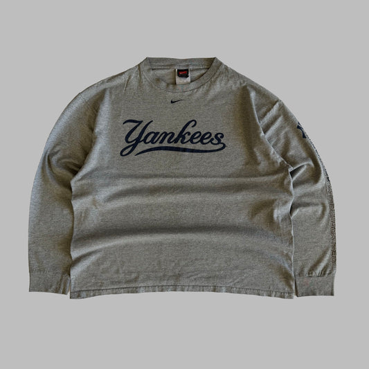 Y2K Nike Yankees Long-sleeve - L