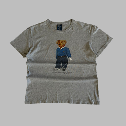 Y2K Polo Ralph Lauren Golf Bear T-Shirt - M