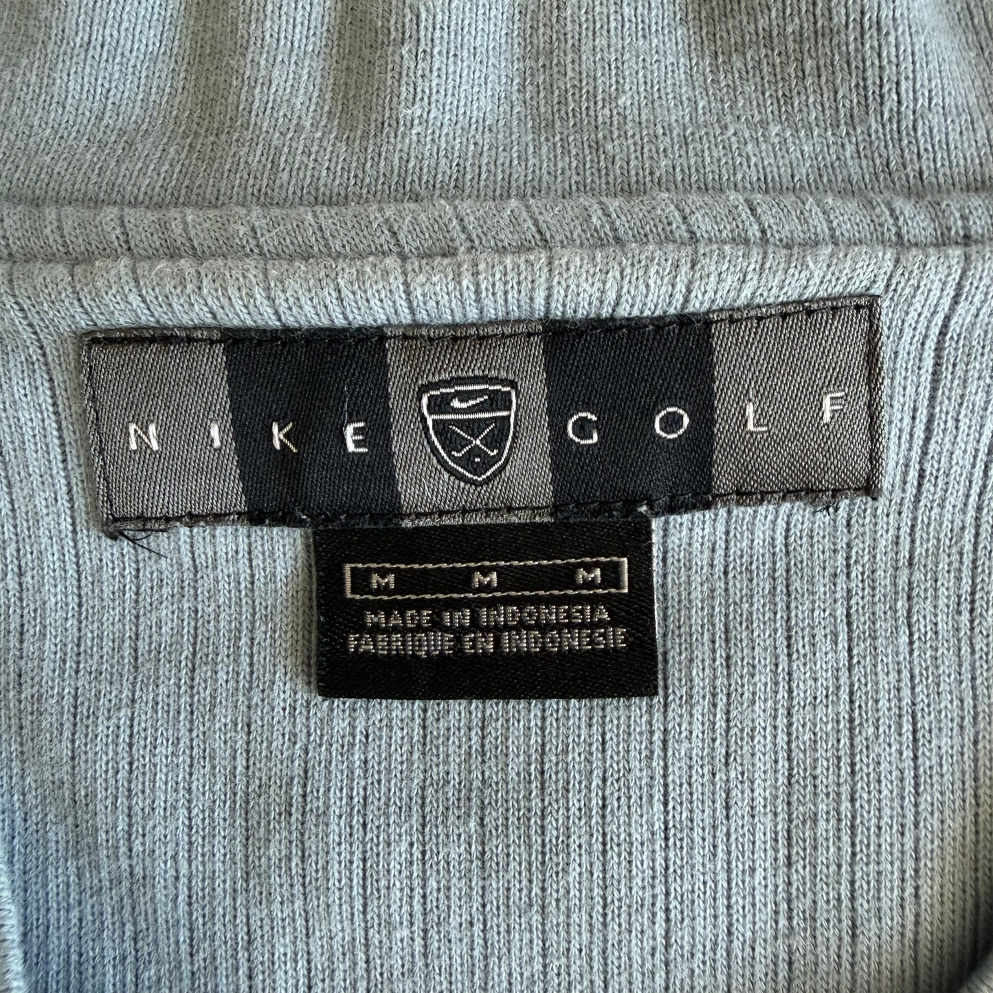 Y2K Nike Golf Ribbed Knit Sweater Vest - M