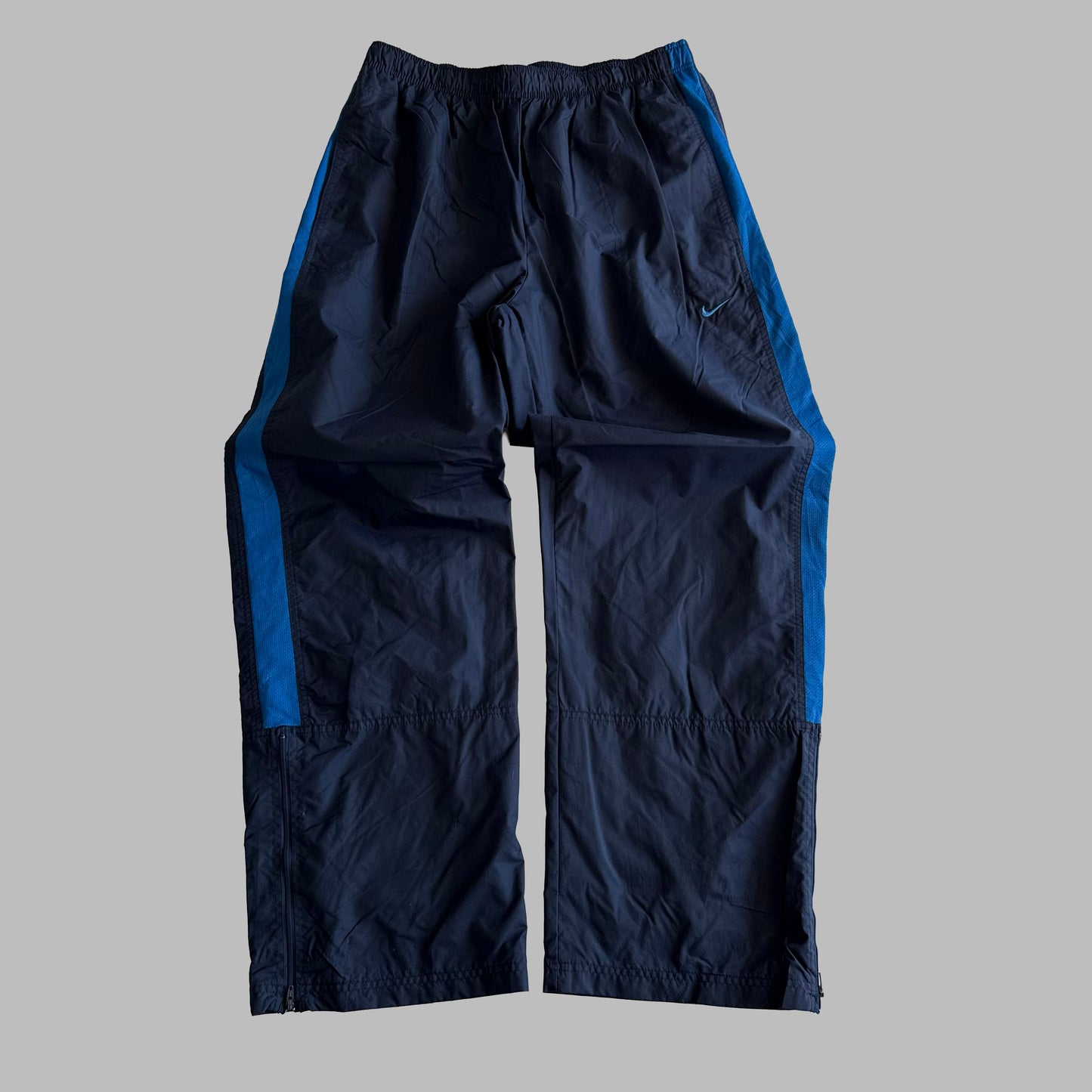 00s Nike Wide Leg Track Pants - Medium