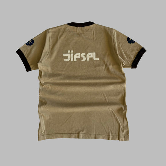Y2K Diesel Ringer T-Shirt - S