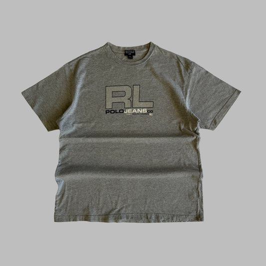 Y2K Polo Ralph Lauren Cotton Printed Tee - XL