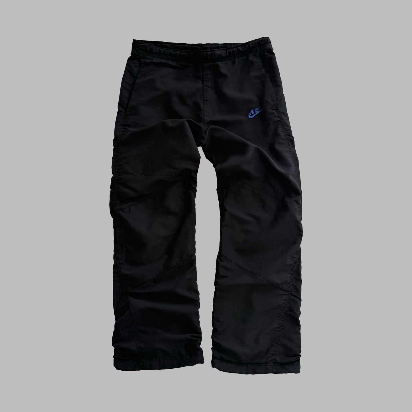 Y2K Nike Wide Leg Classic Track Pants - L