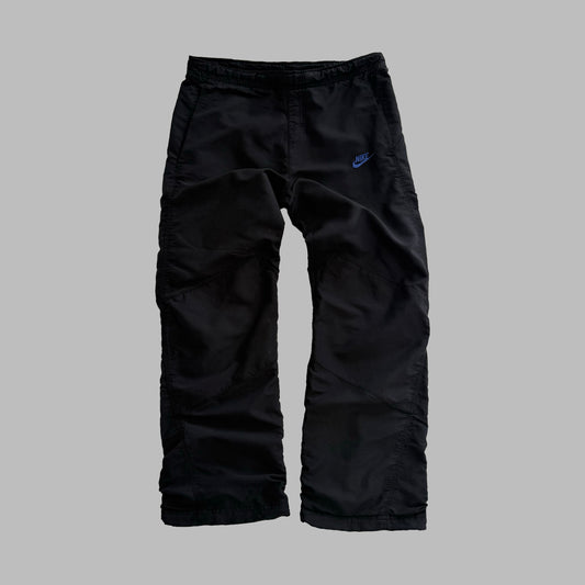 Y2K Nike Wide Leg Classic Track Pants - L