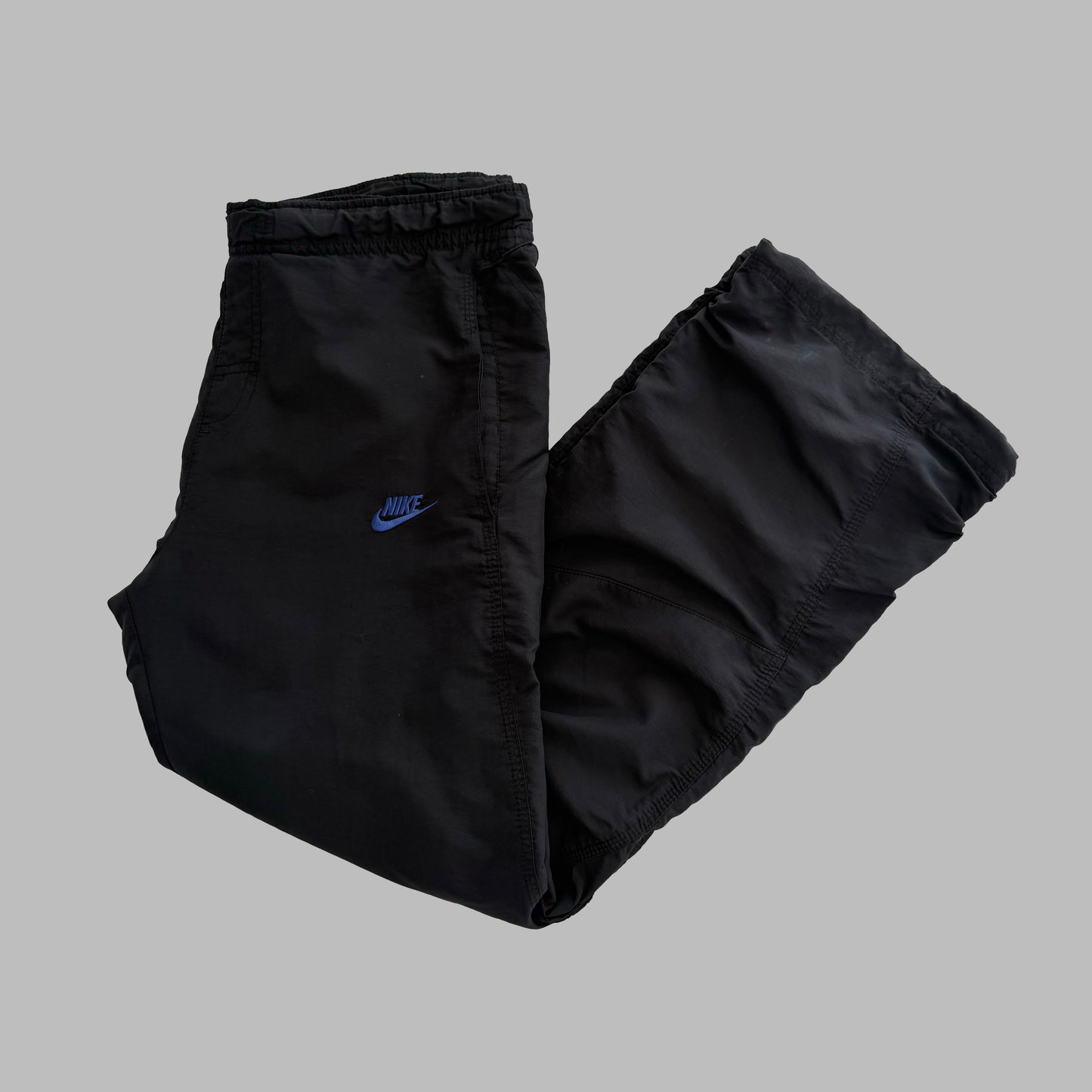 Y2K Nike Wide Leg Classic Track Pants - L