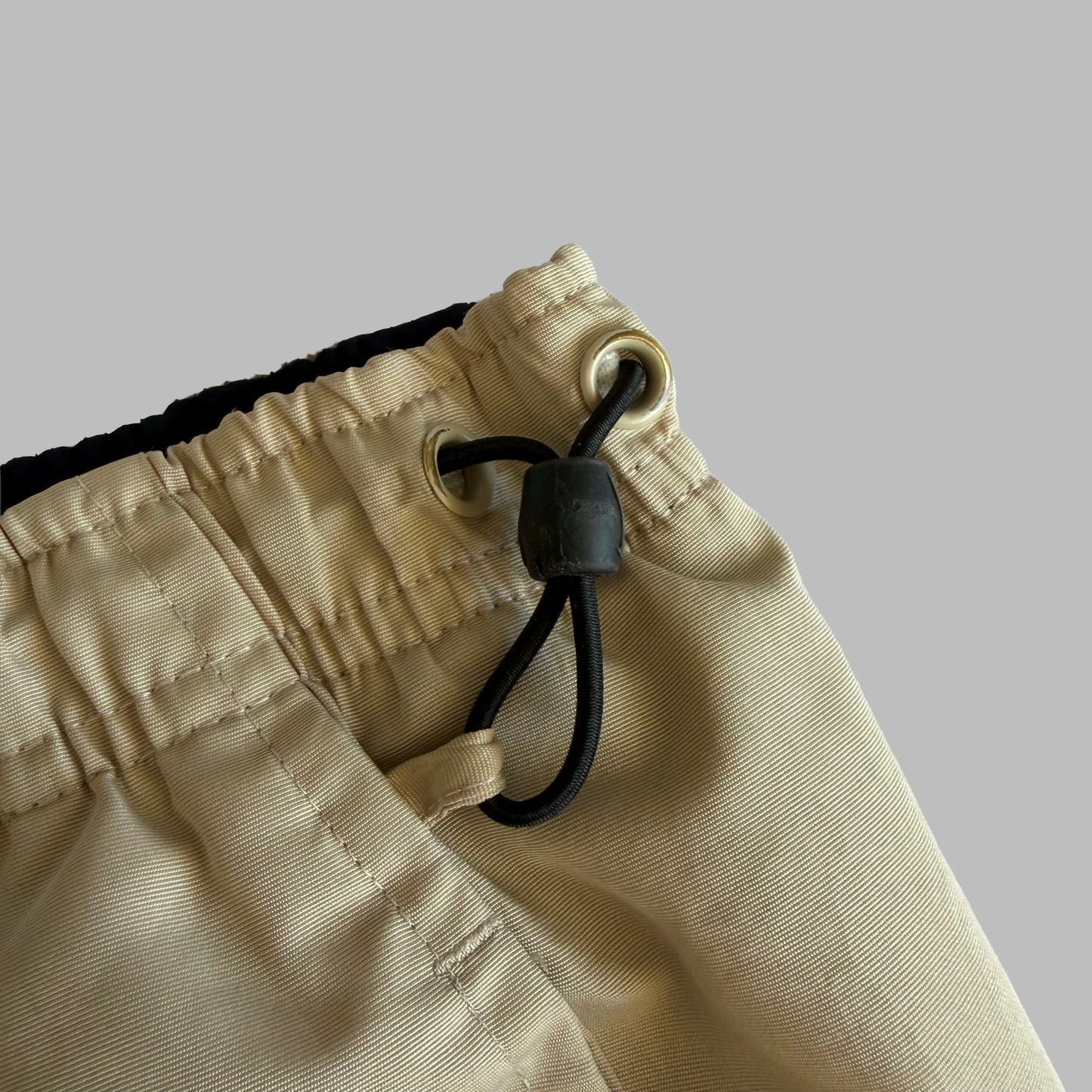 Y2K Nike Striped Lightweight Track Shorts - M