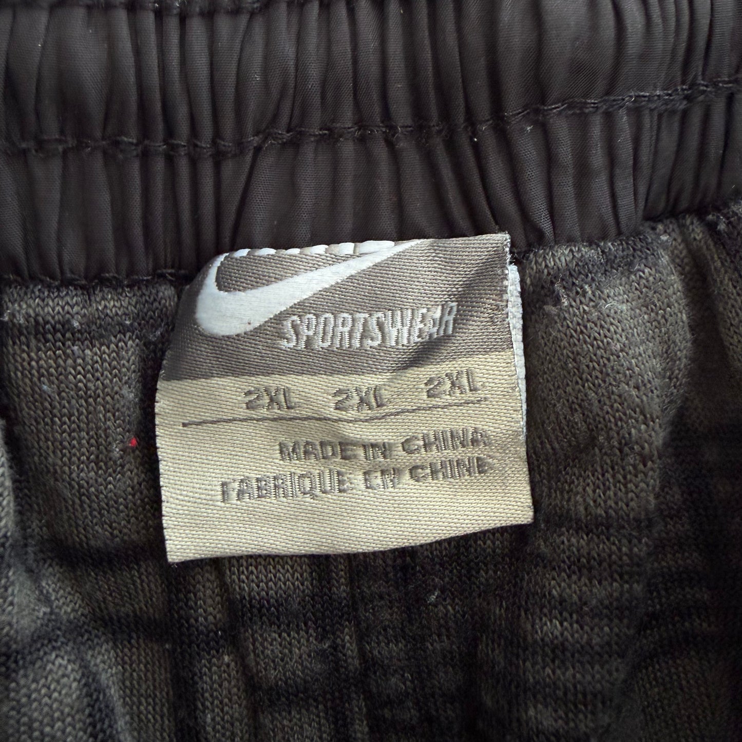Y2K Nike Wide Leg Heavyweight Track Pants - L