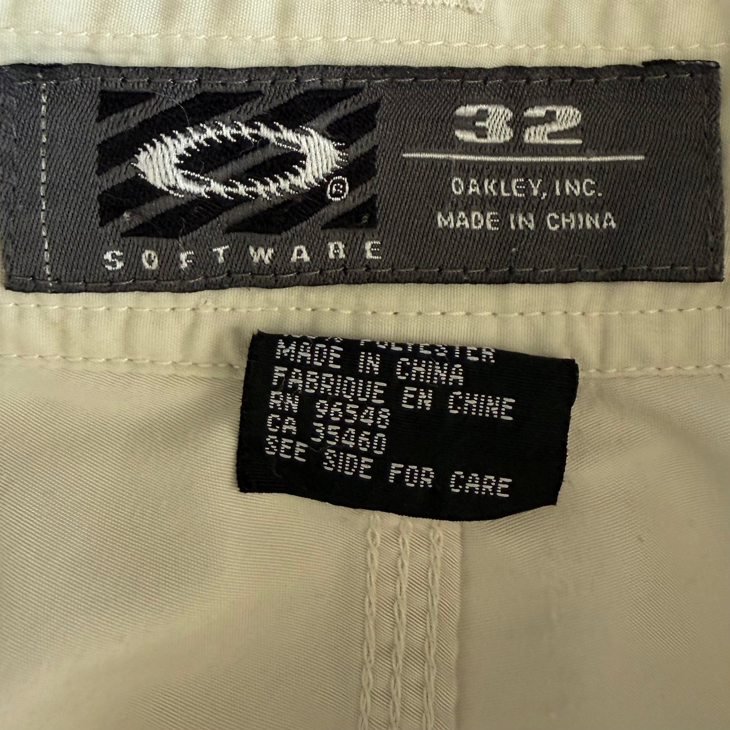 Y2K Oakley Software Lightweight Cargo Shorts - 32"