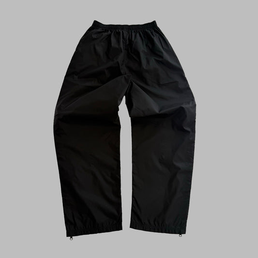 90s Nike Wide Leg Striped Track Pants - L