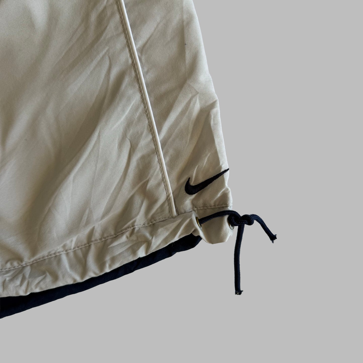 Y2K Nike Striped Lightweight Parachute Shorts - L
