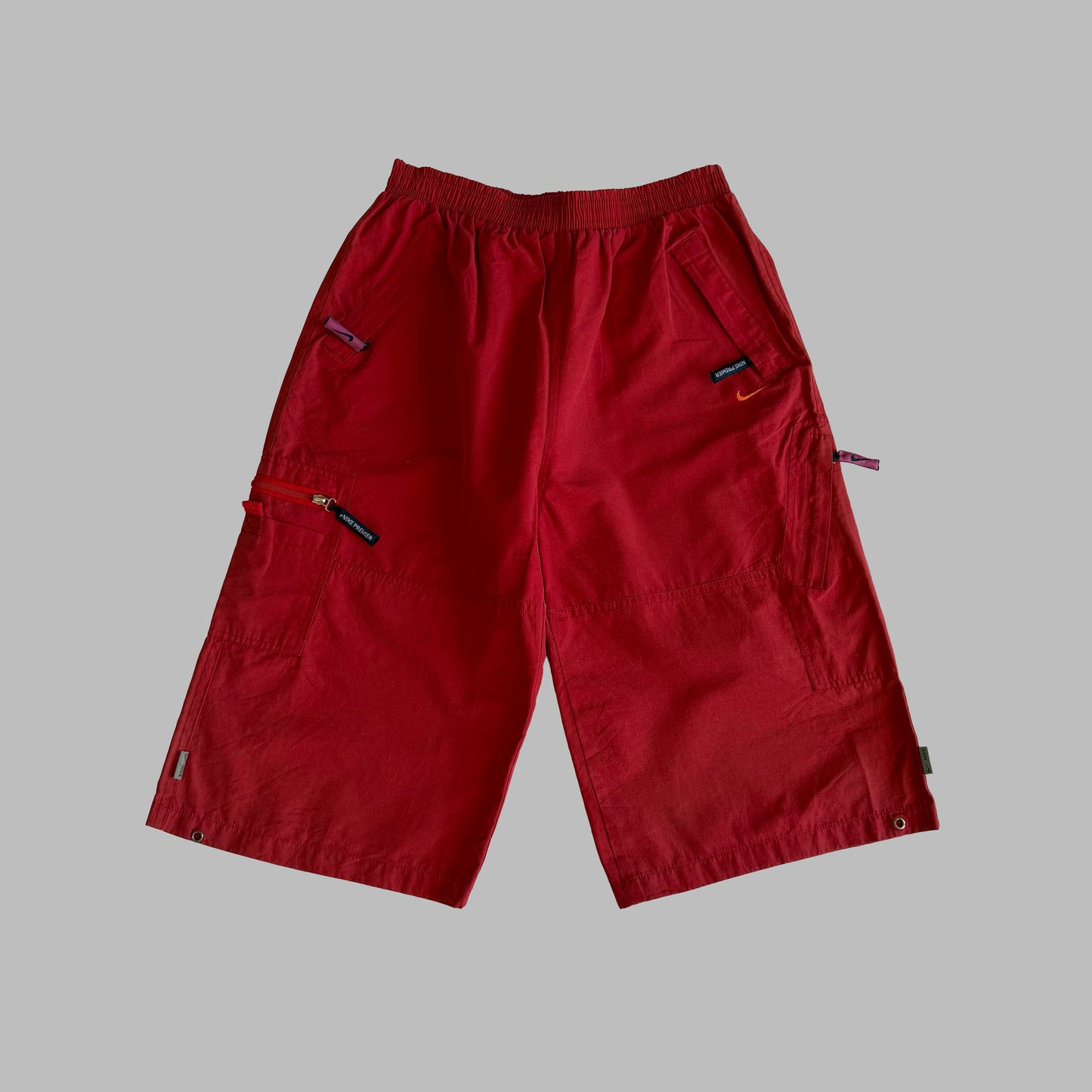 Y2K Nike Lightweight Cargo Shorts - M