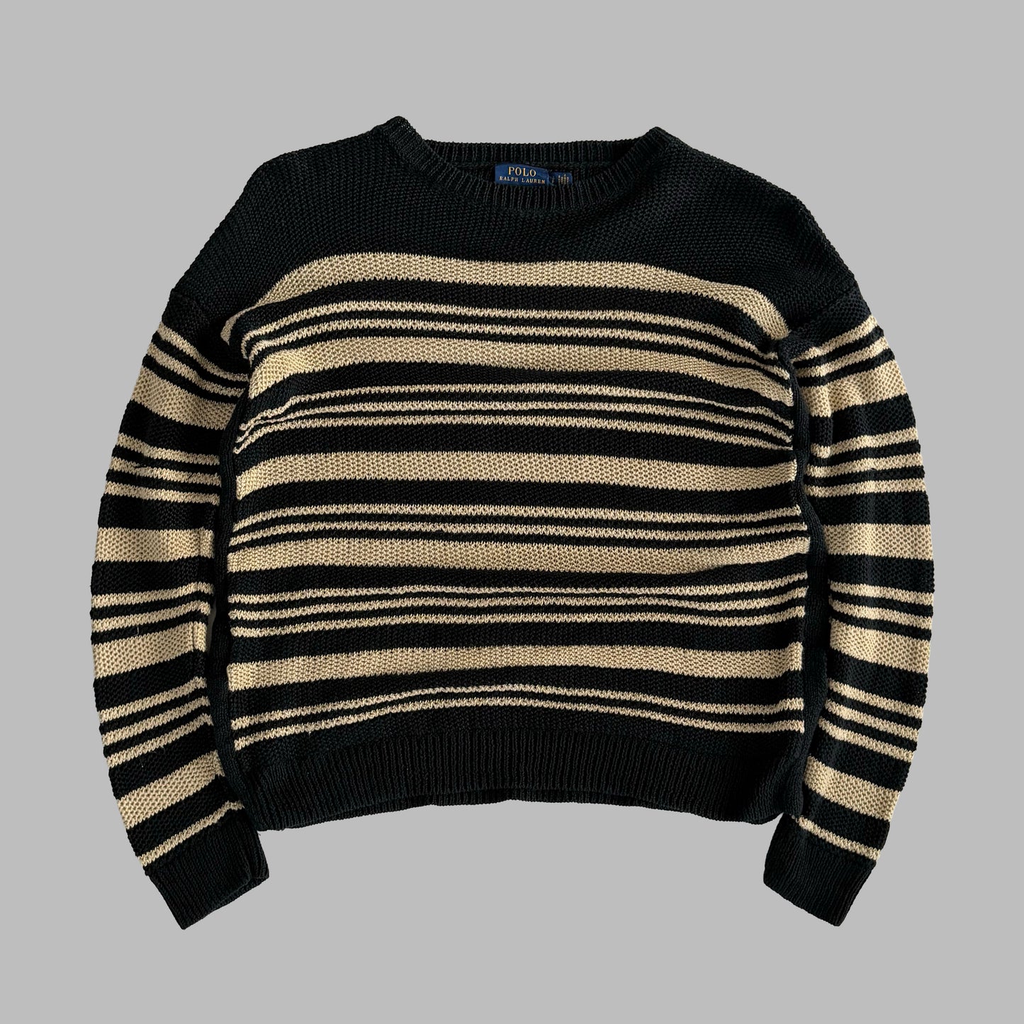 Polo Ralph Lauren Linen Crochet Knit - S