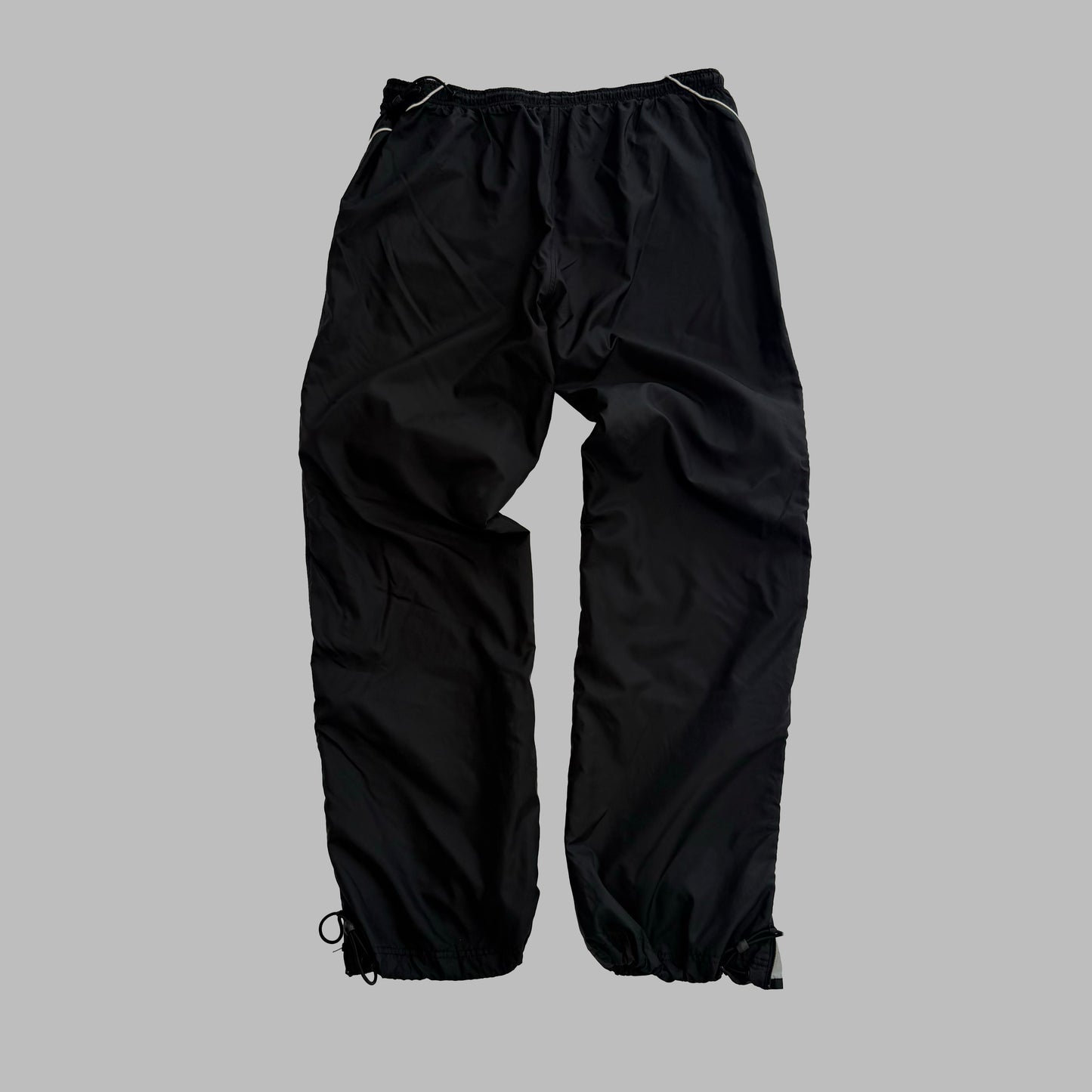 Y2K Nike Parachute Striped Track Pants - XXL