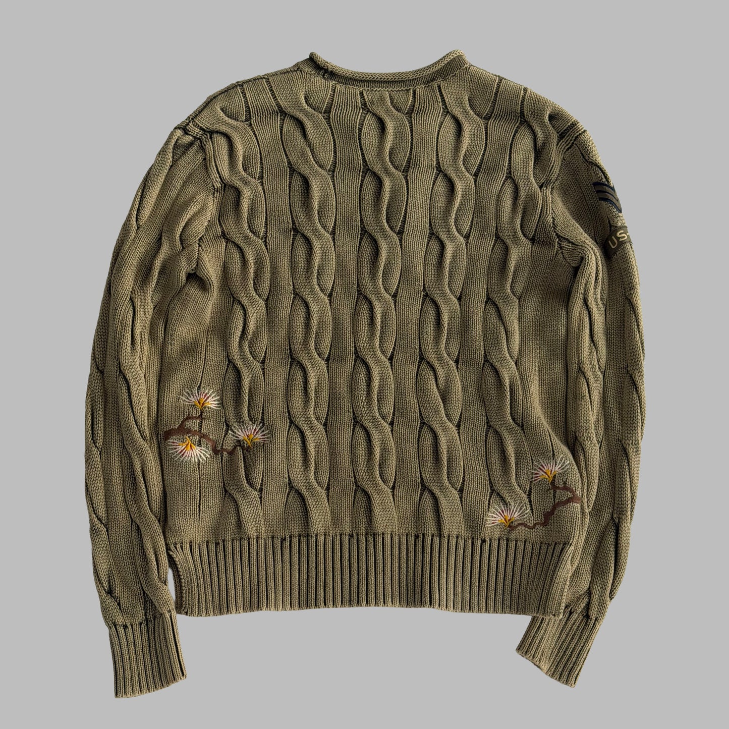 Polo Ralph Lauren Patch Military Heavy Knit - S