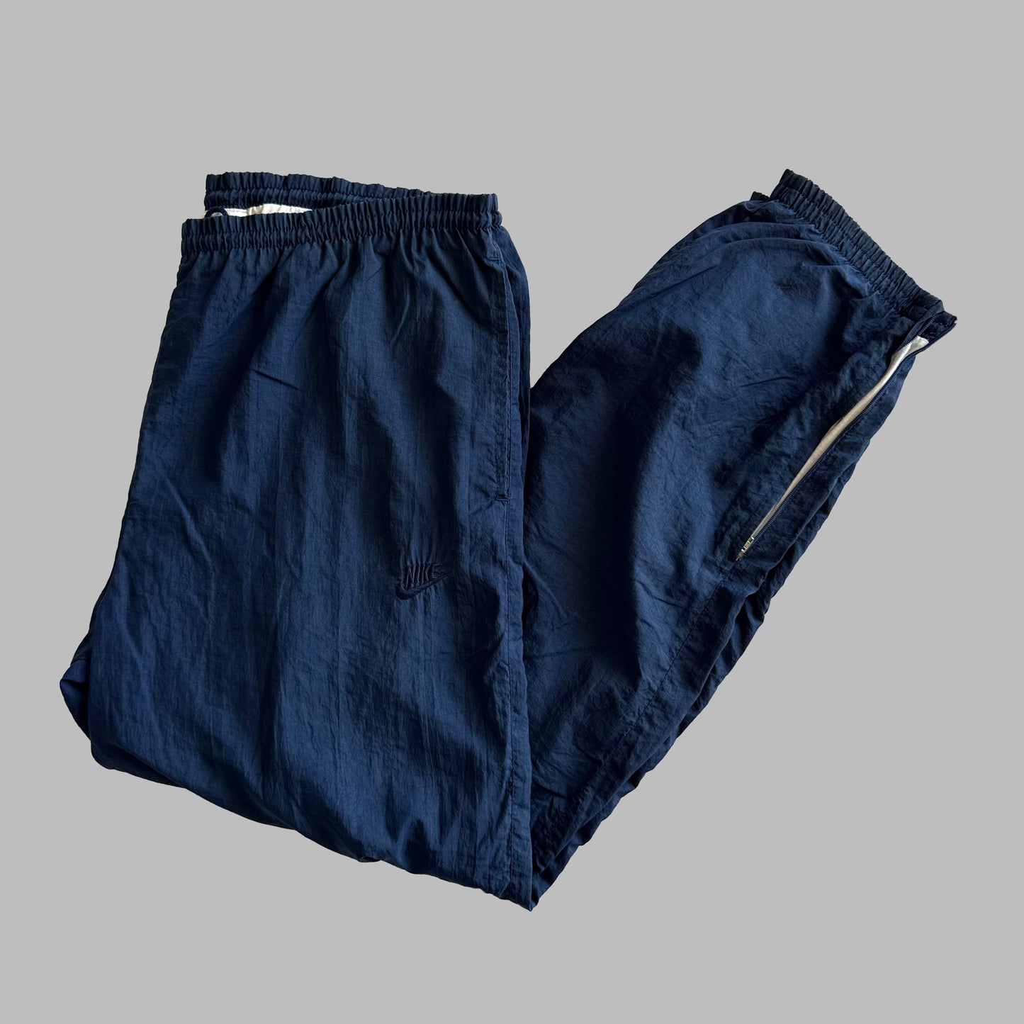 90s Nike Baggy Track Pants - Large