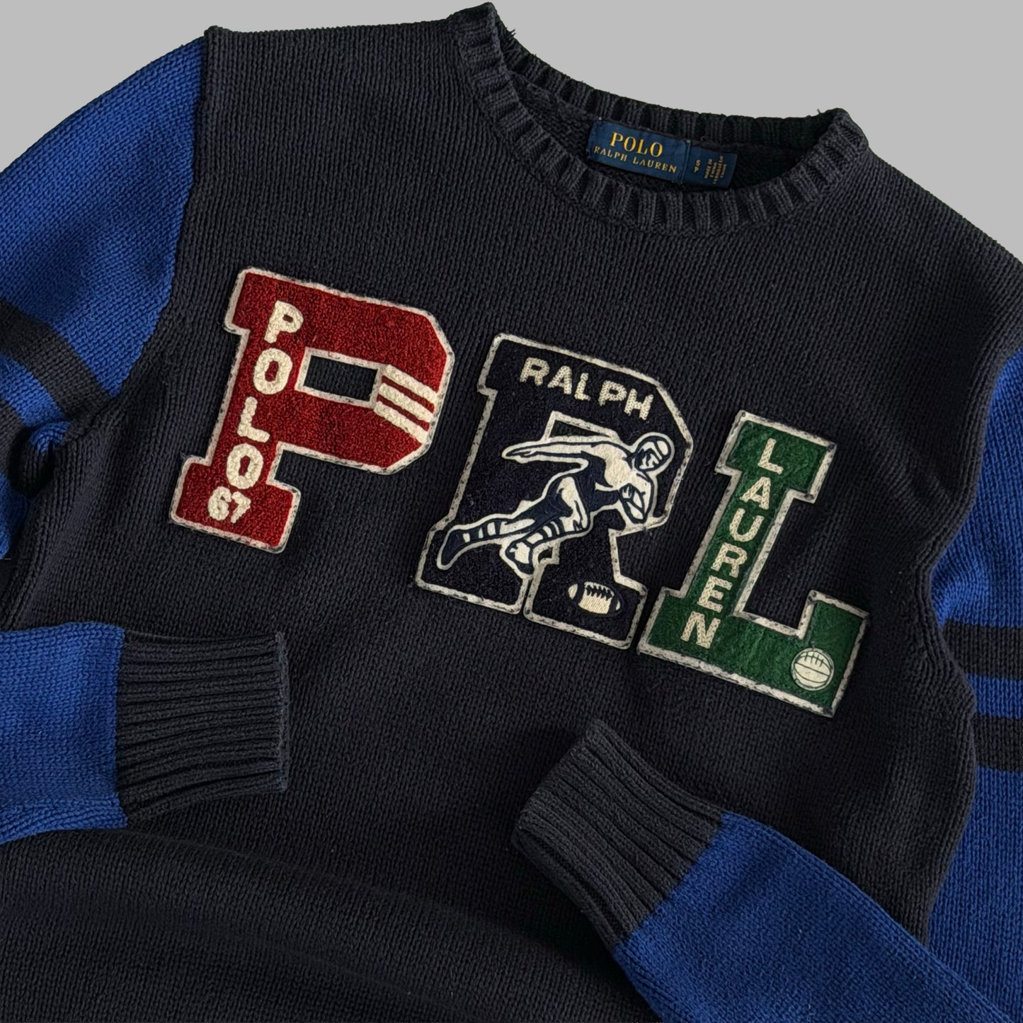 Polo Ralph Lauren Rugby Heavy Knit Sweater - S