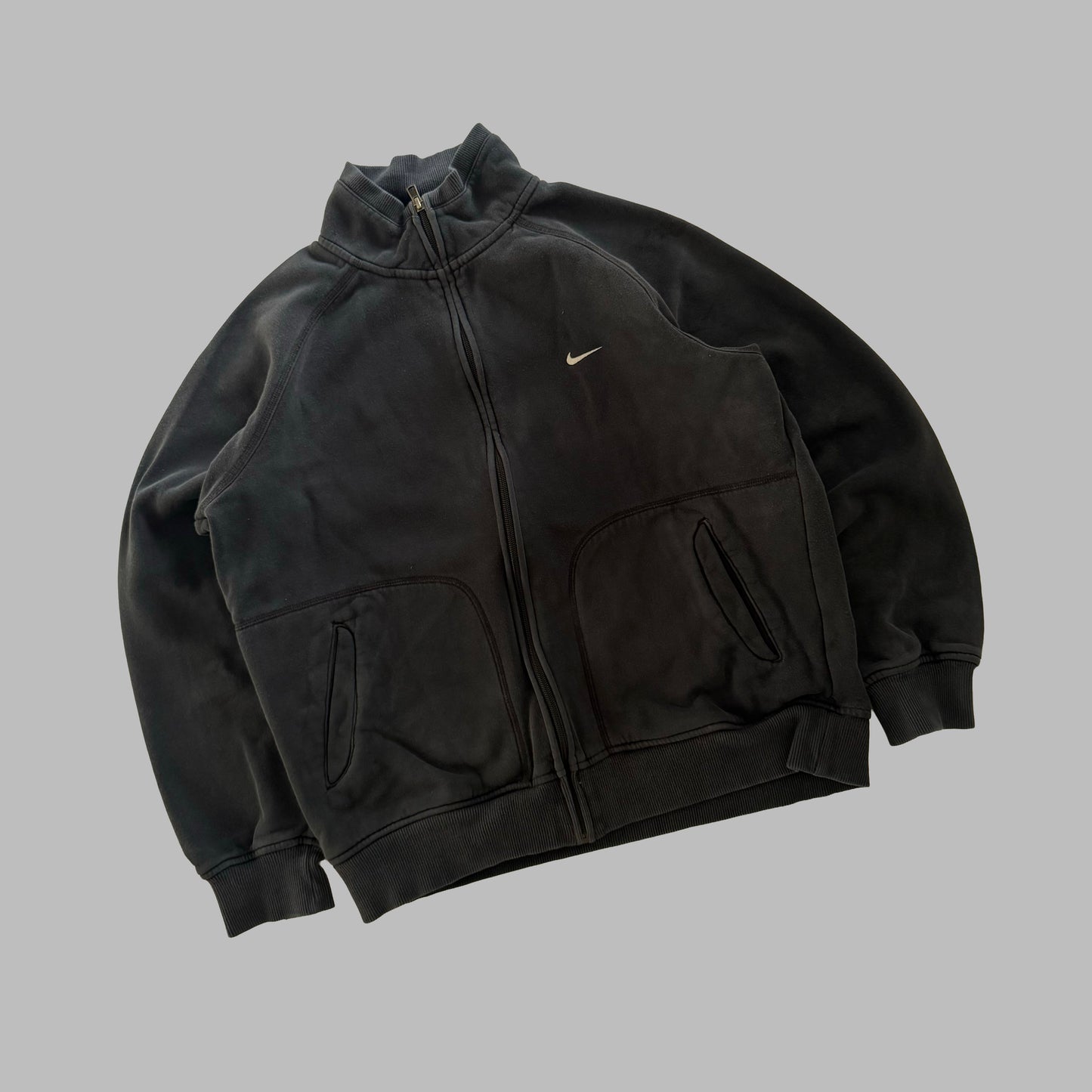 Y2K Nike Single Swoosh Track Jacket - L