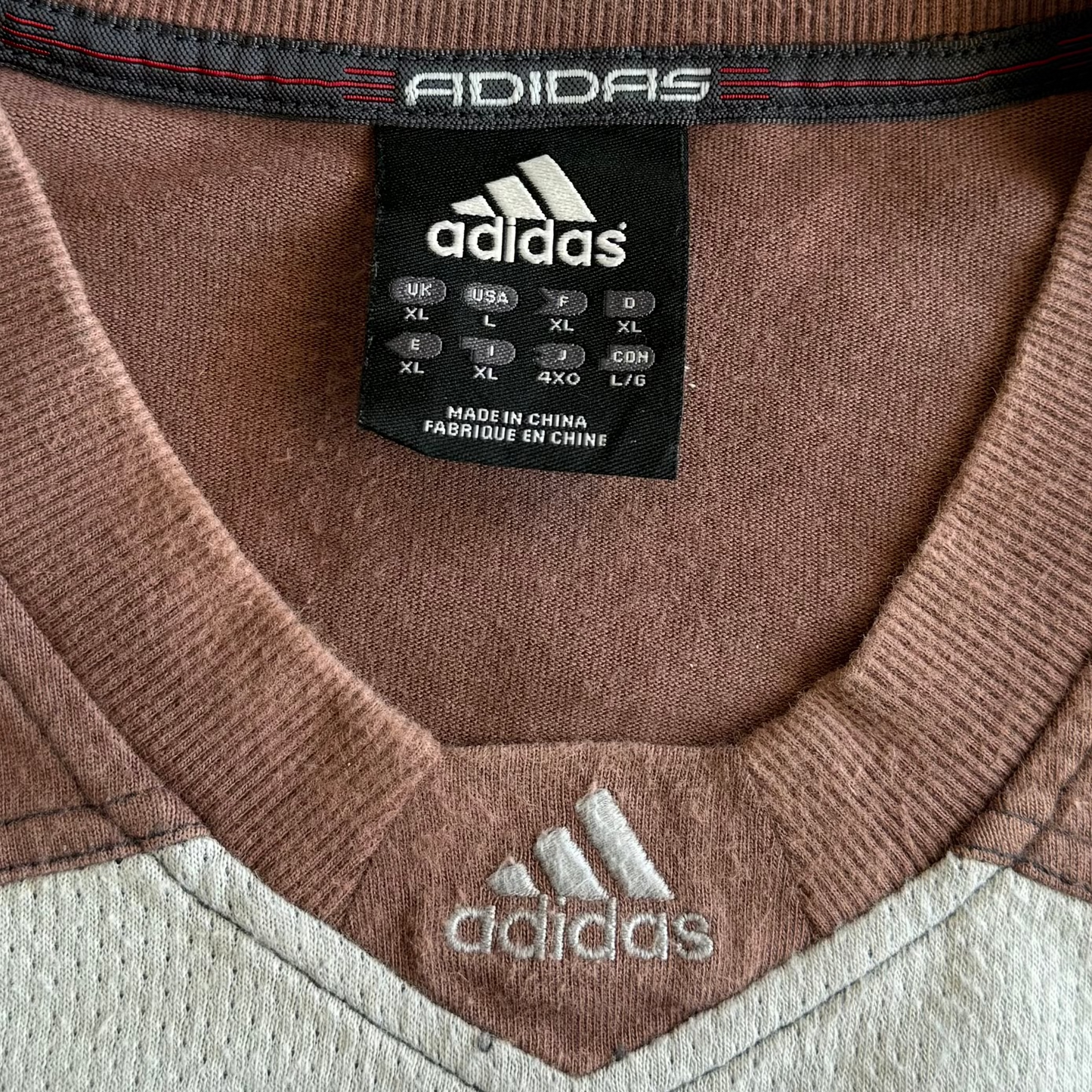 Adidas Panelled Long Sleeve - XL