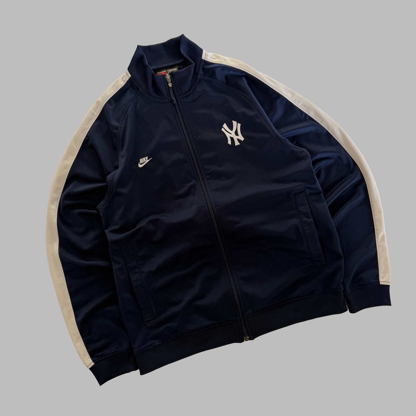 90s Nike Team Yankees Track Jacket - M
